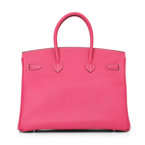 Birkin 35 Epsom Rose Tyrien