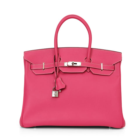 Birkin 35 Epsom Rose Tyrien