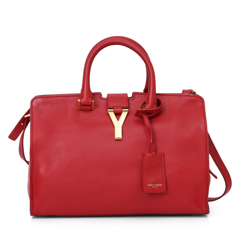 Calfskin Leather Small Cabas Bag