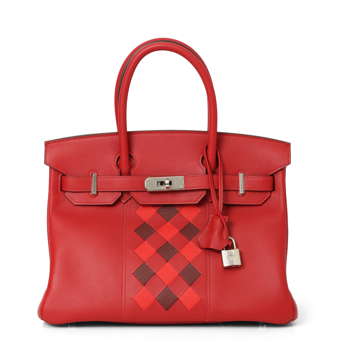 Birkin 30cm Rouge De Cove Palladium Hardware