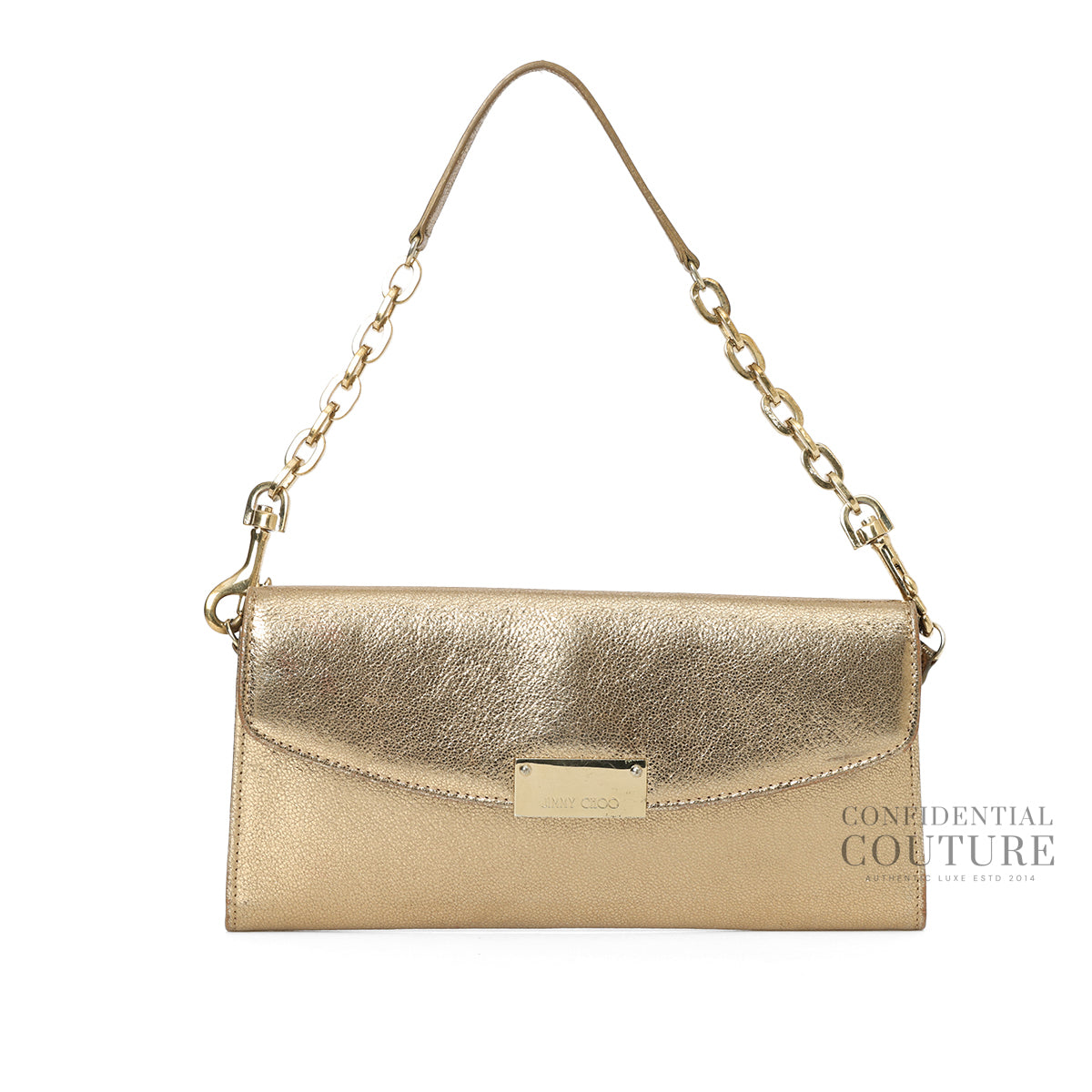 Choo Gold Riane Clutch