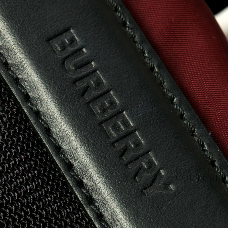 Maroon Medium Nylon Rucksack Backpack
