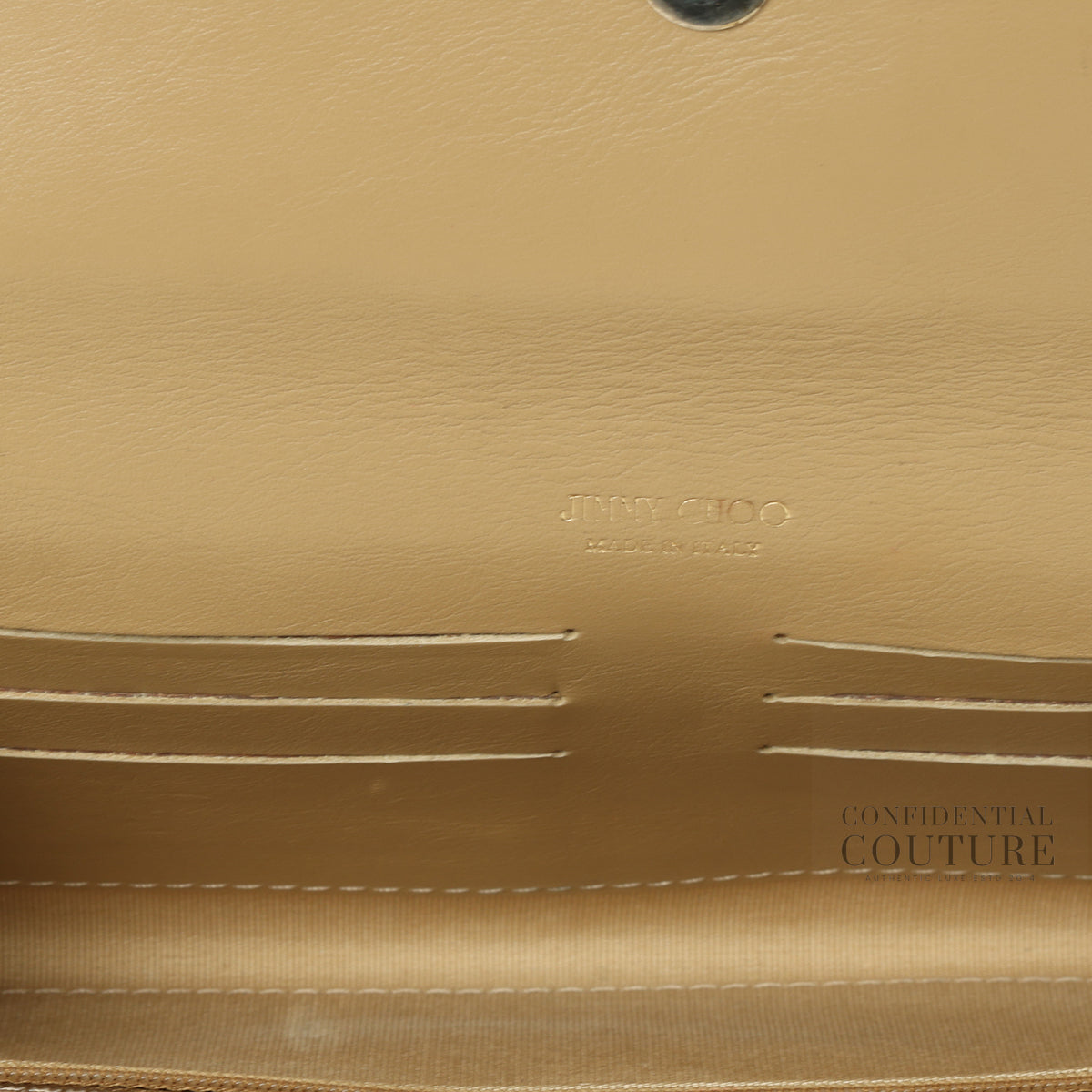 Choo Gold Riane Clutch