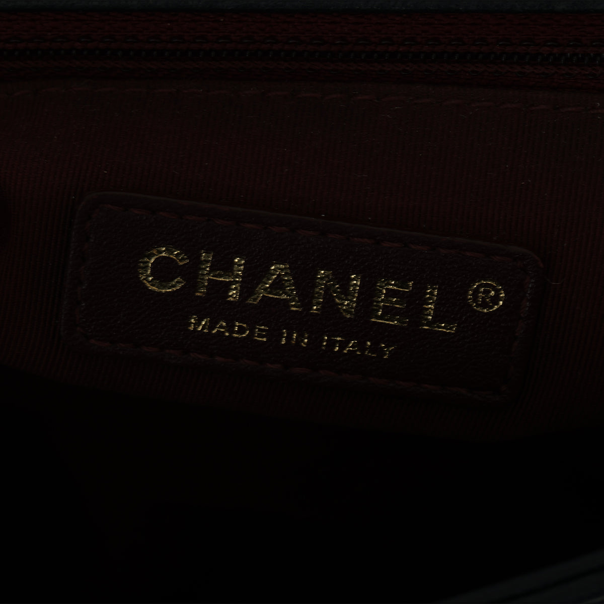 Large Navy Mademoiselle Shoulder Bag