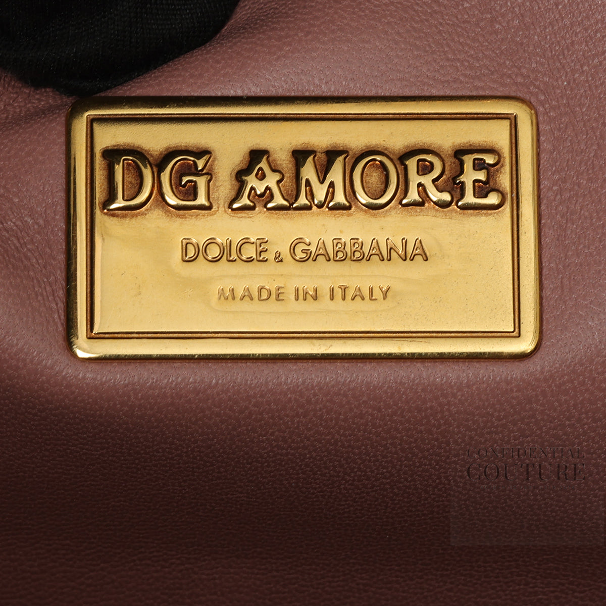 Nude Rose Small DG Amore Bag