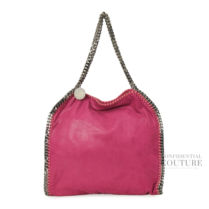 Magenta Falabella Small Shaggy Deer Tote