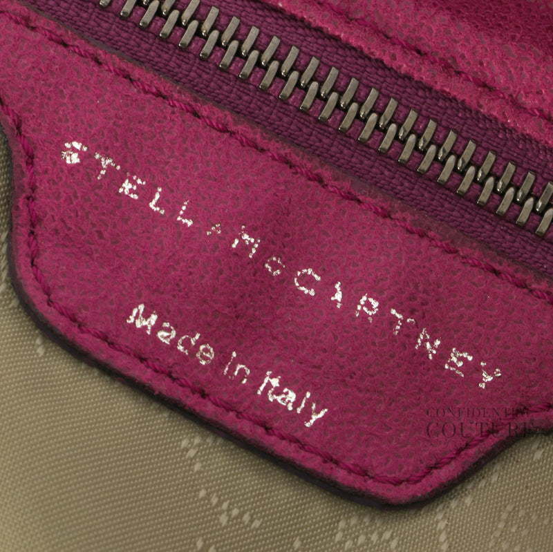 Magenta Falabella Small Shaggy Deer Tote