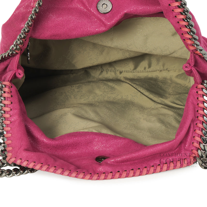 Magenta Falabella Small Shaggy Deer Tote