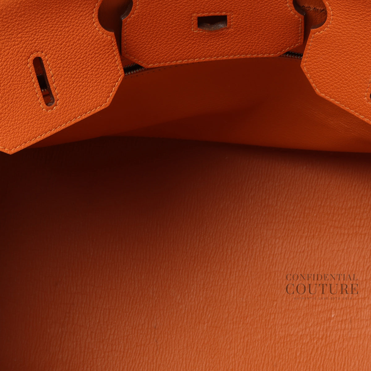 Birkin 35 Orange In Togo Leather PHW 2010