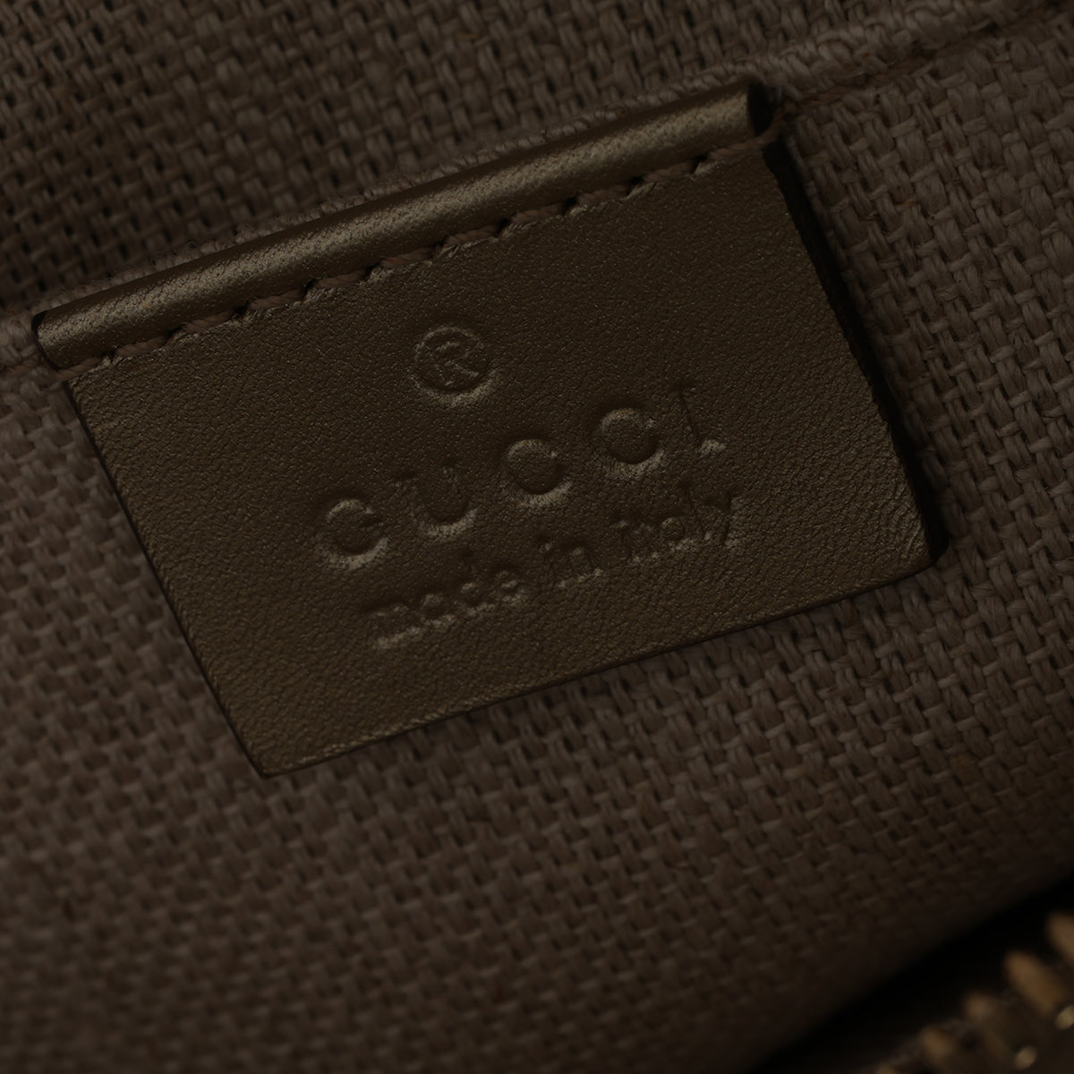 Foil Leather Webby Bee Bag