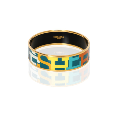 Multi-Color Enamel Charm Bracelet 62