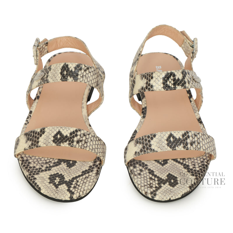 Animal Print Slingback Sandals | EU 36