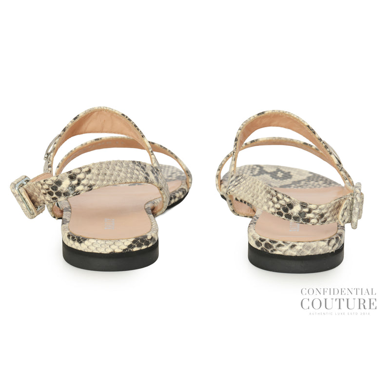 Animal Print Slingback Sandals | EU 36