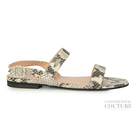 Animal Print Slingback Sandals | EU 36
