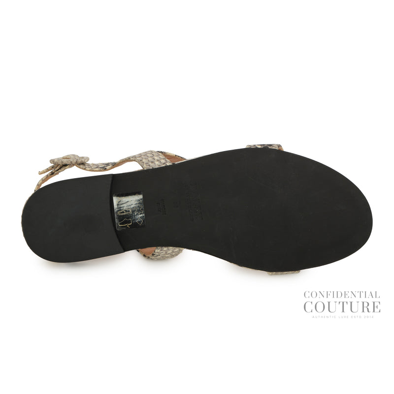 Animal Print Slingback Sandals | EU 36