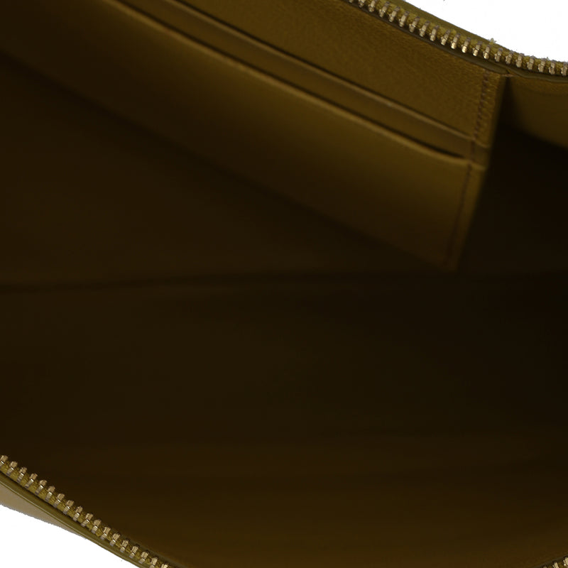 Bi-Colour Leather Solo Clutch (one size)
