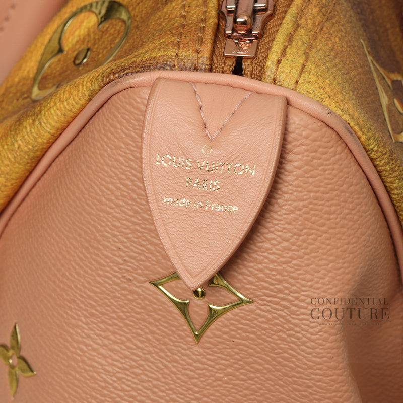 x Jeff Koons Masters Collection Fragonard Speedy 30 Bag