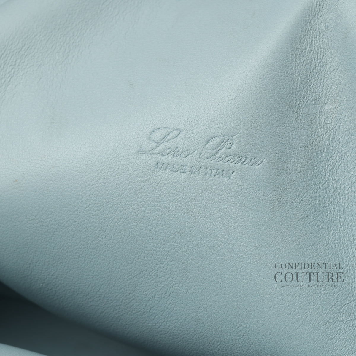 Blue Celadon Ostrich Extra Bag L27