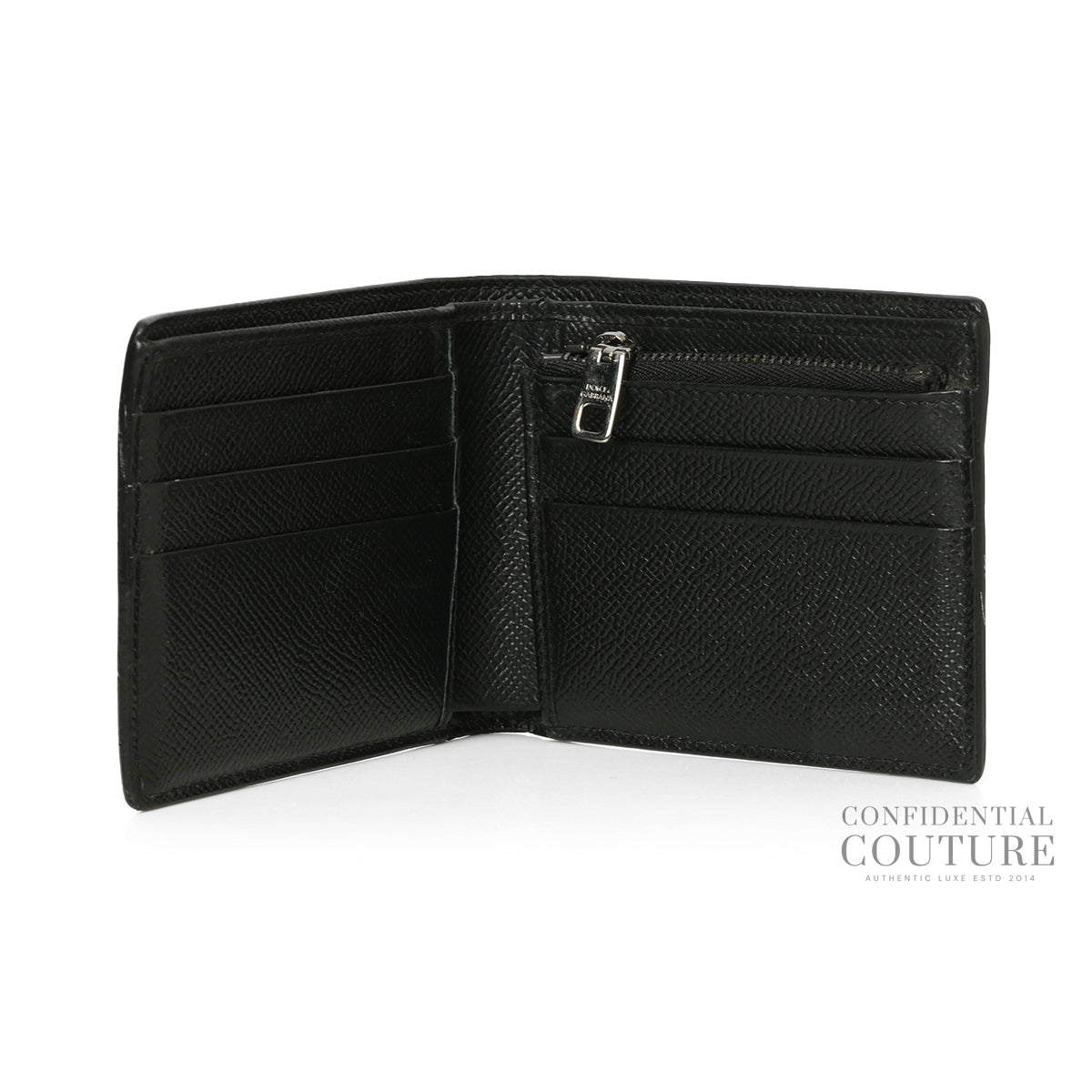Black Bifold Wallet For Men