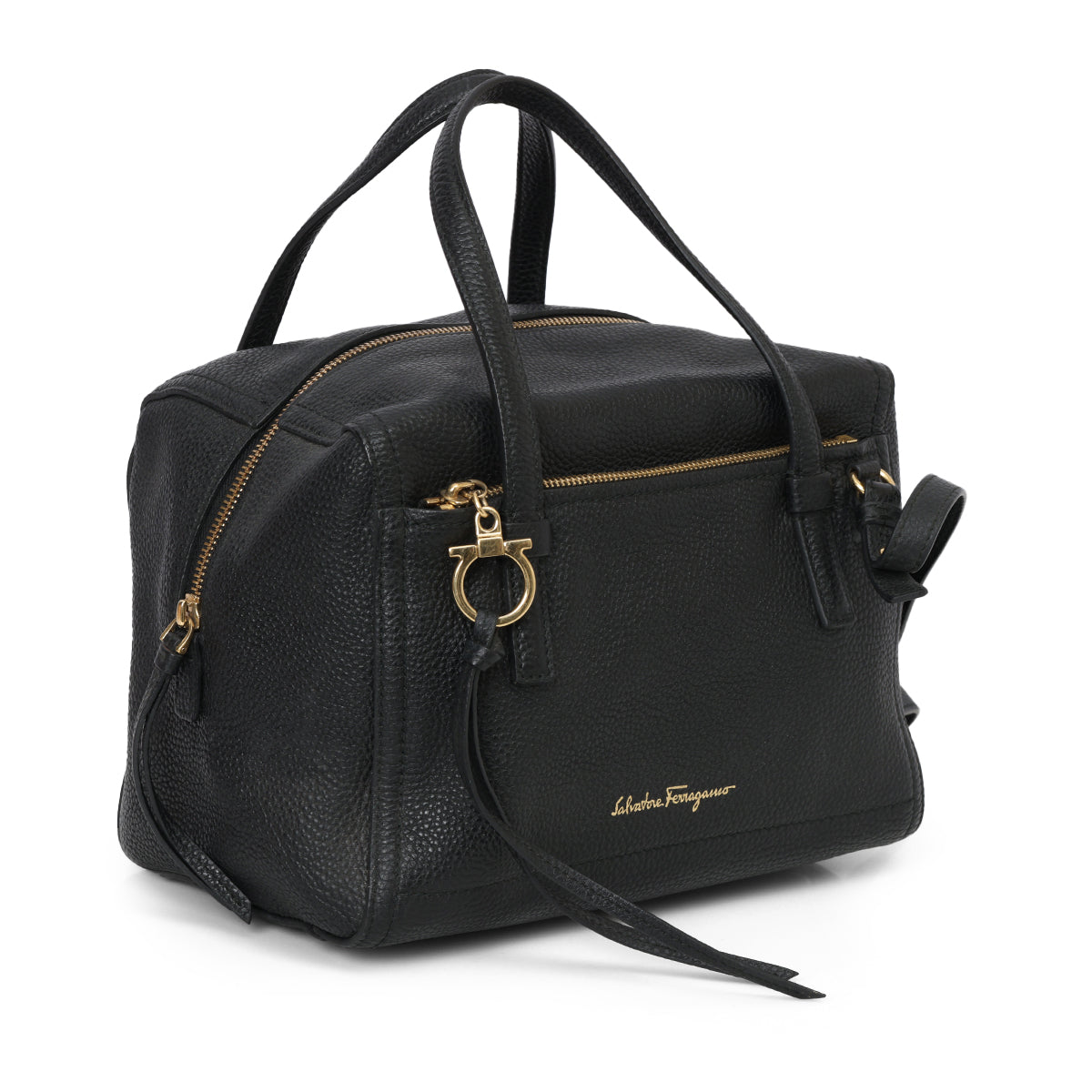 Addy Leather Bowling Bag One Size