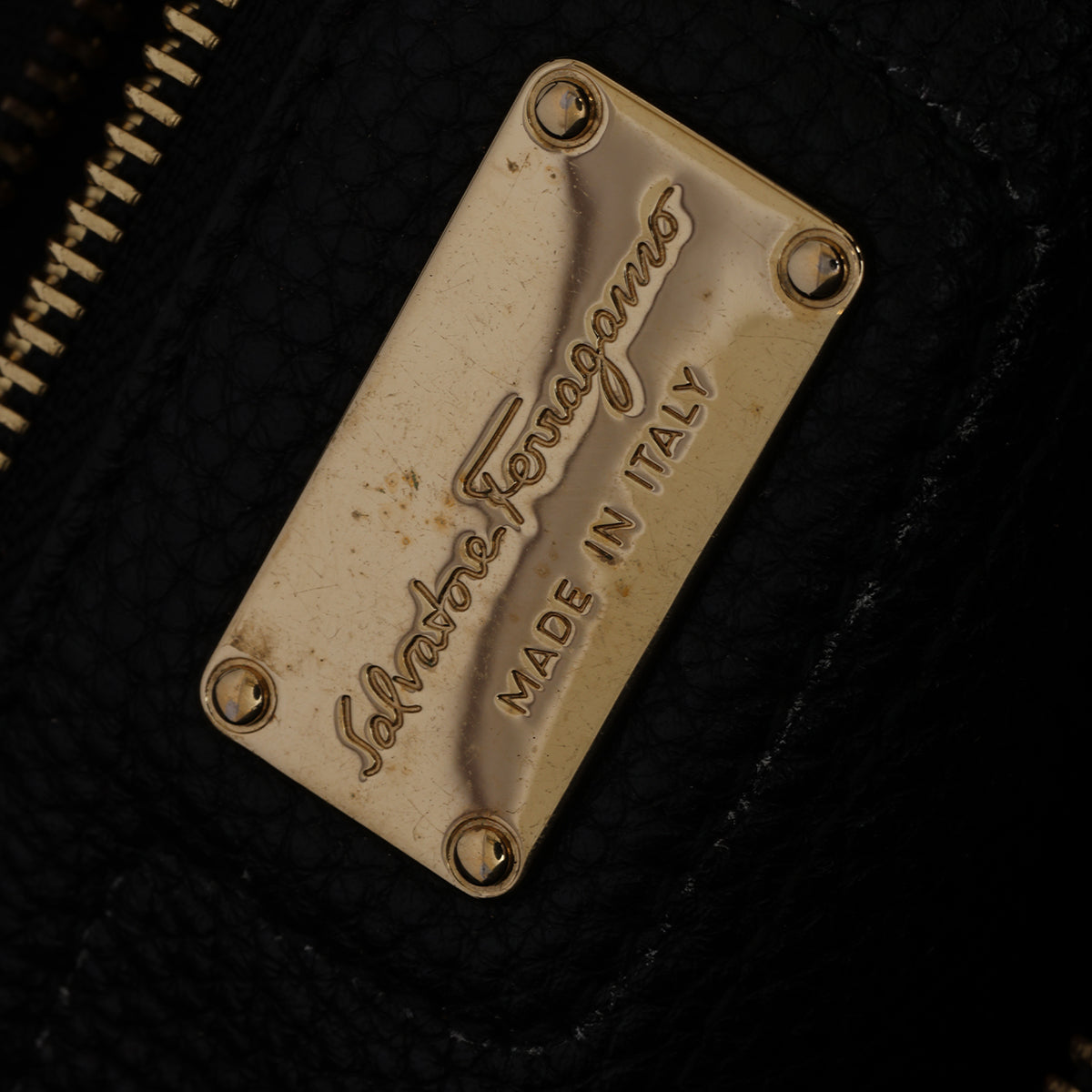 Addy Leather Bowling Bag One Size