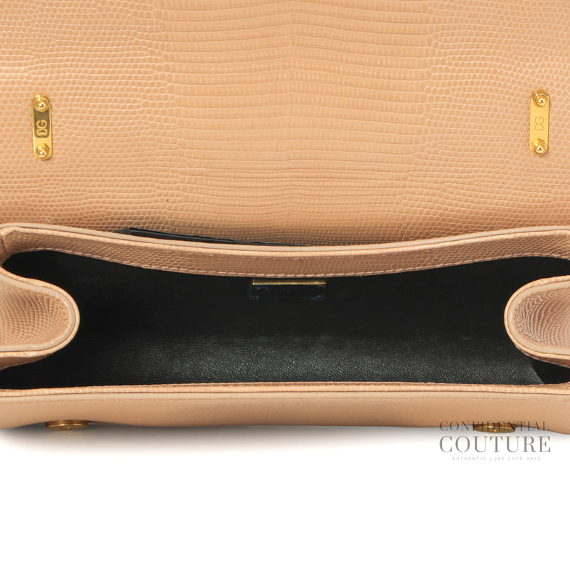 DG Girls Pink Corduroy and Leather Shoulder Bag