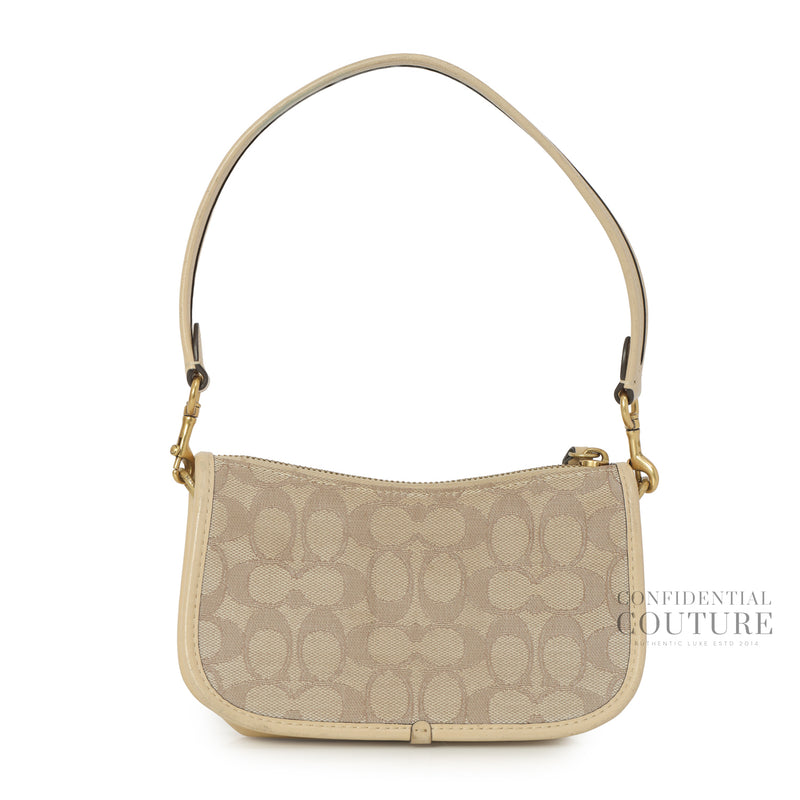 Swinger Signature Jacquard Crossbody Bag