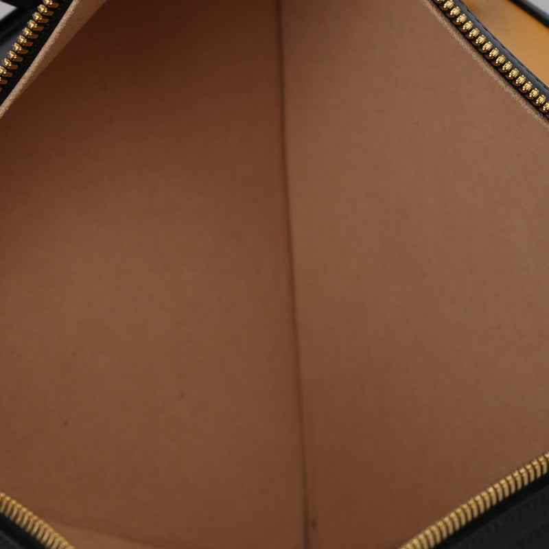 Geometrica Leather Top Handle Bag One Size