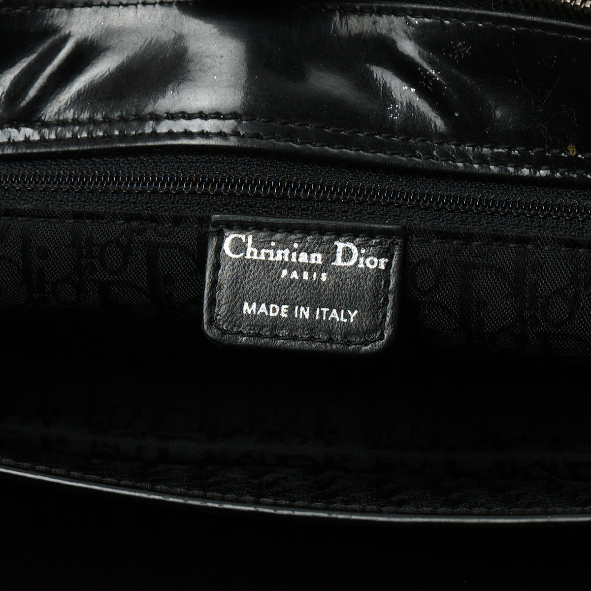 Black East West Lady Dior Bag