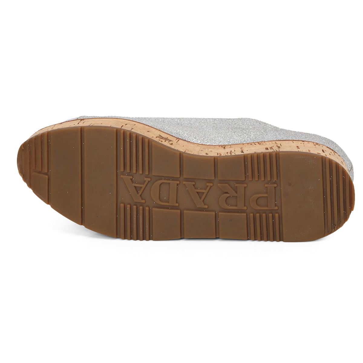 Sport Women's Metallic Cap Toe Cork Platform Sneakers Size: 37.5