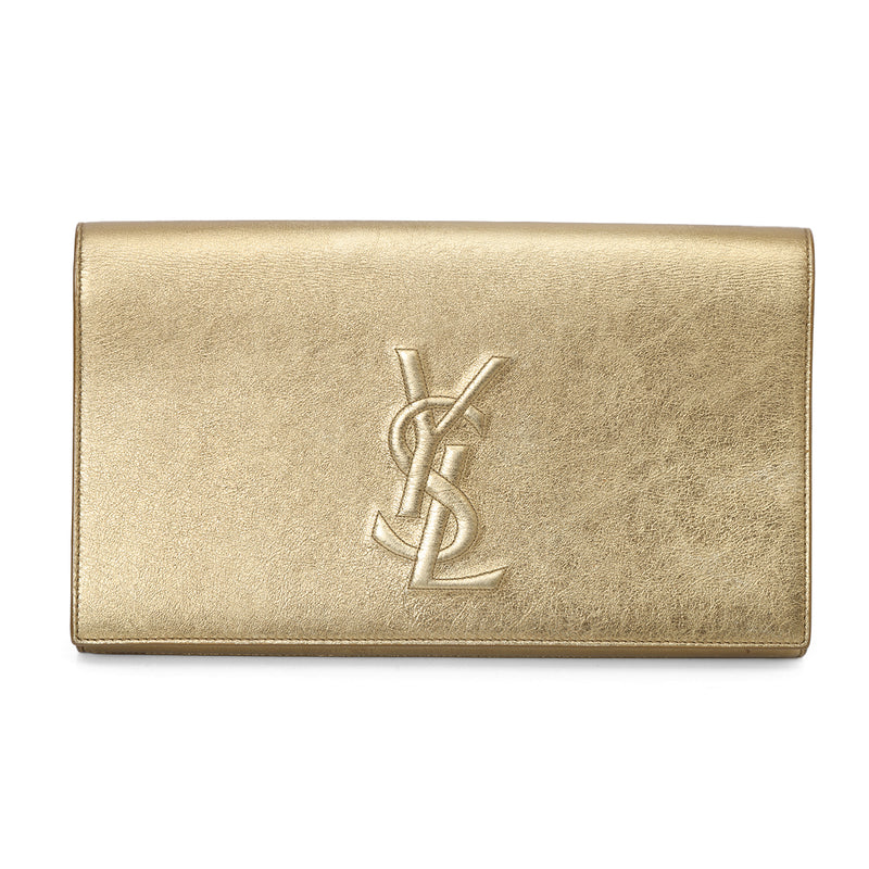 Metallic Gold Belle De Jour Clutch