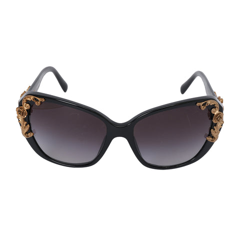 Black DG4167 501/86 5O17 Embellished Sunglasses