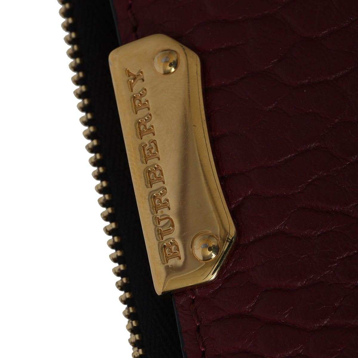 Wine Grain Leather Alvington Continental Wallet