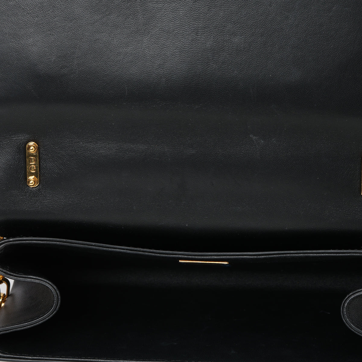 DG Girls Baroque Logo Metallic  Crossbody Bag