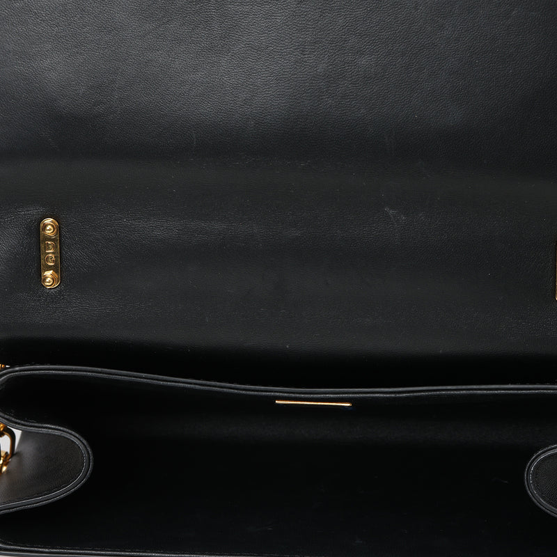 DG Girls Baroque Logo Metallic  Crossbody Bag