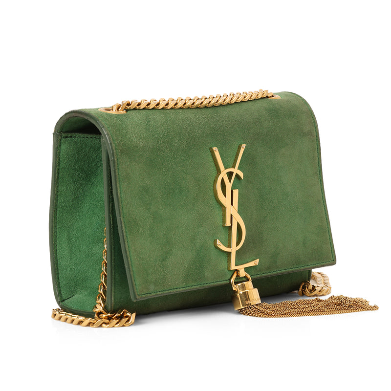 Suede Small Kate Tassel Bag