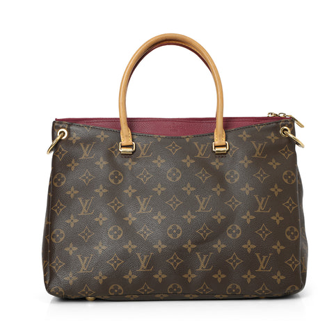 Monogram Wine Medium Pallas Bag