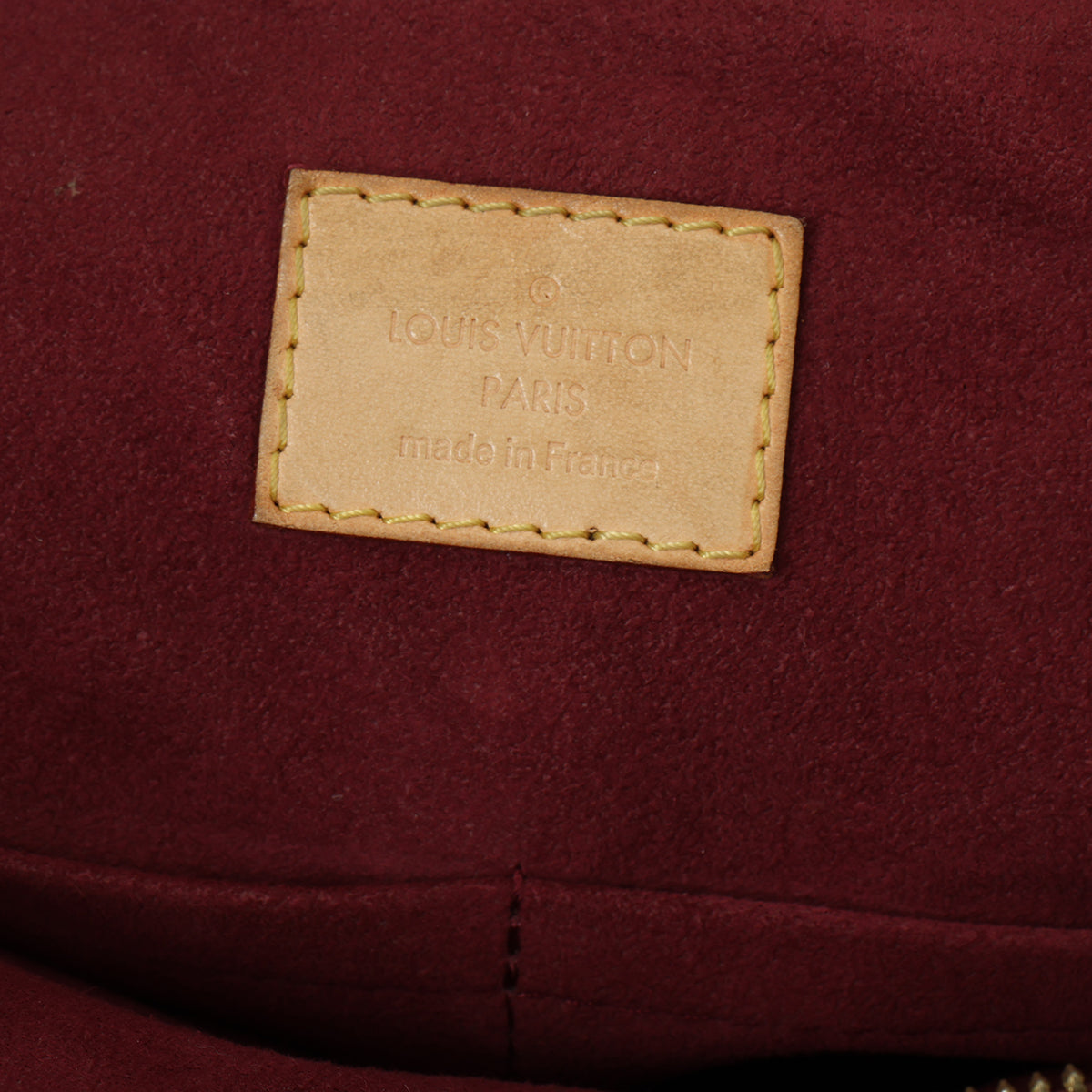 Monogram Wine Medium Pallas Bag