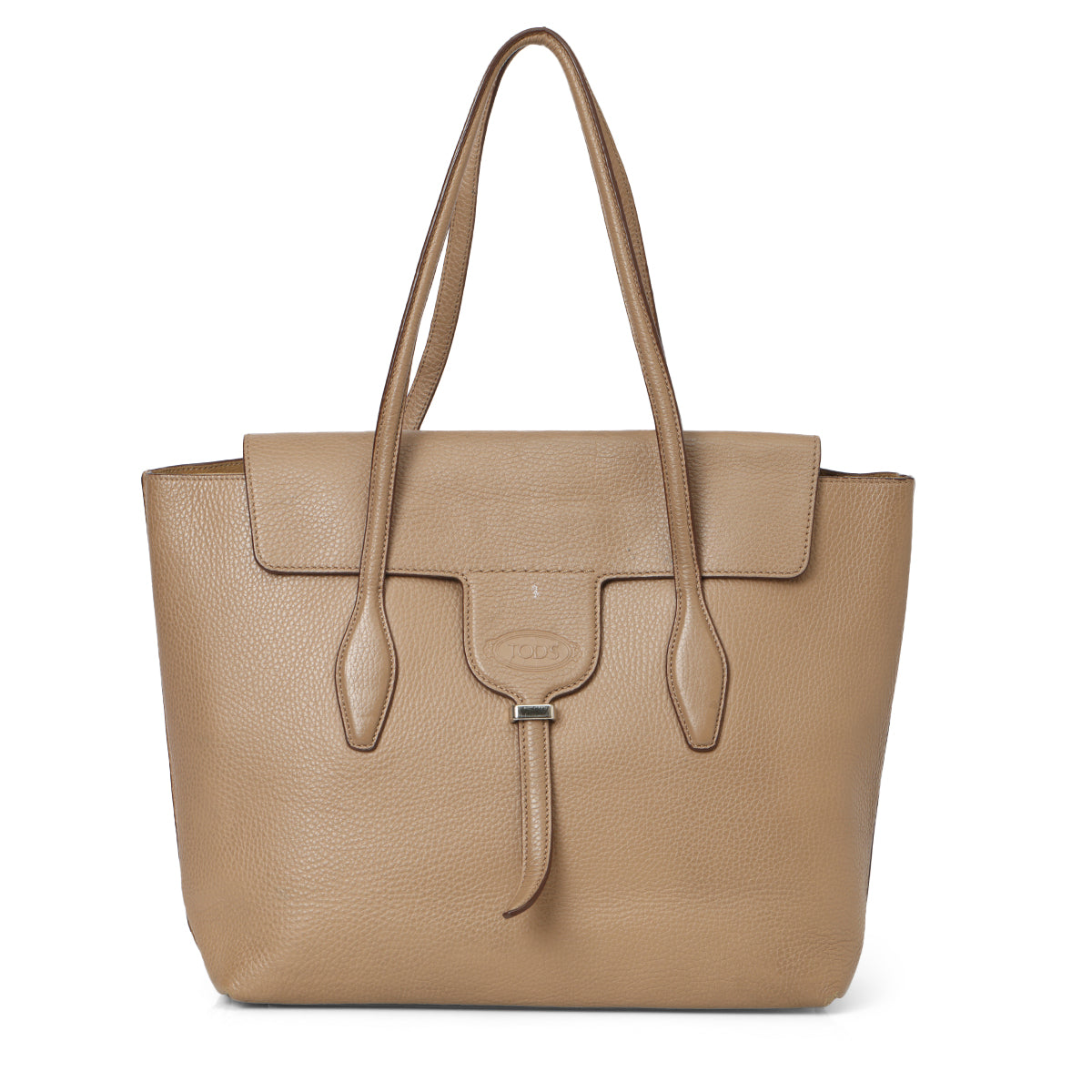 Sand Joy Flap Medium Tote Bag