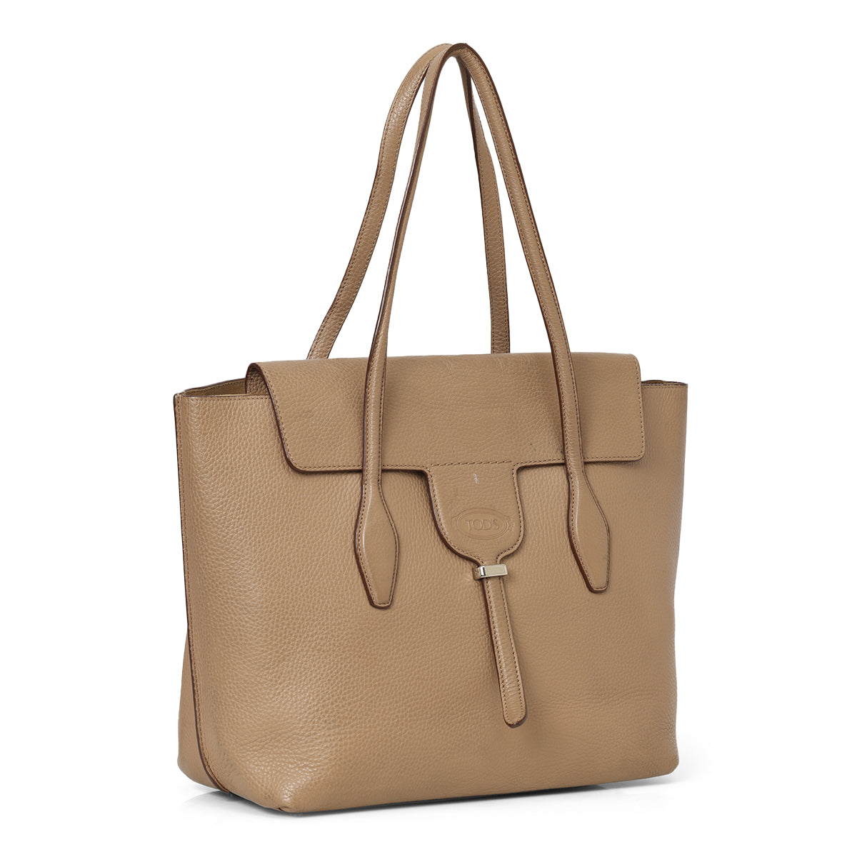 Sand Joy Flap Medium Tote Bag