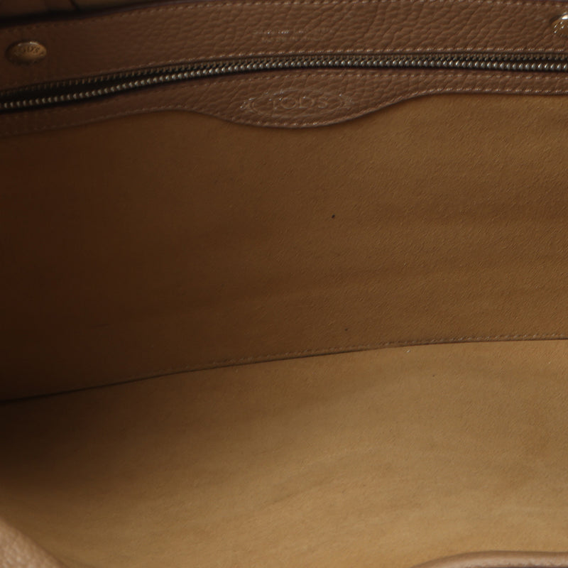 Sand Joy Flap Medium Tote Bag