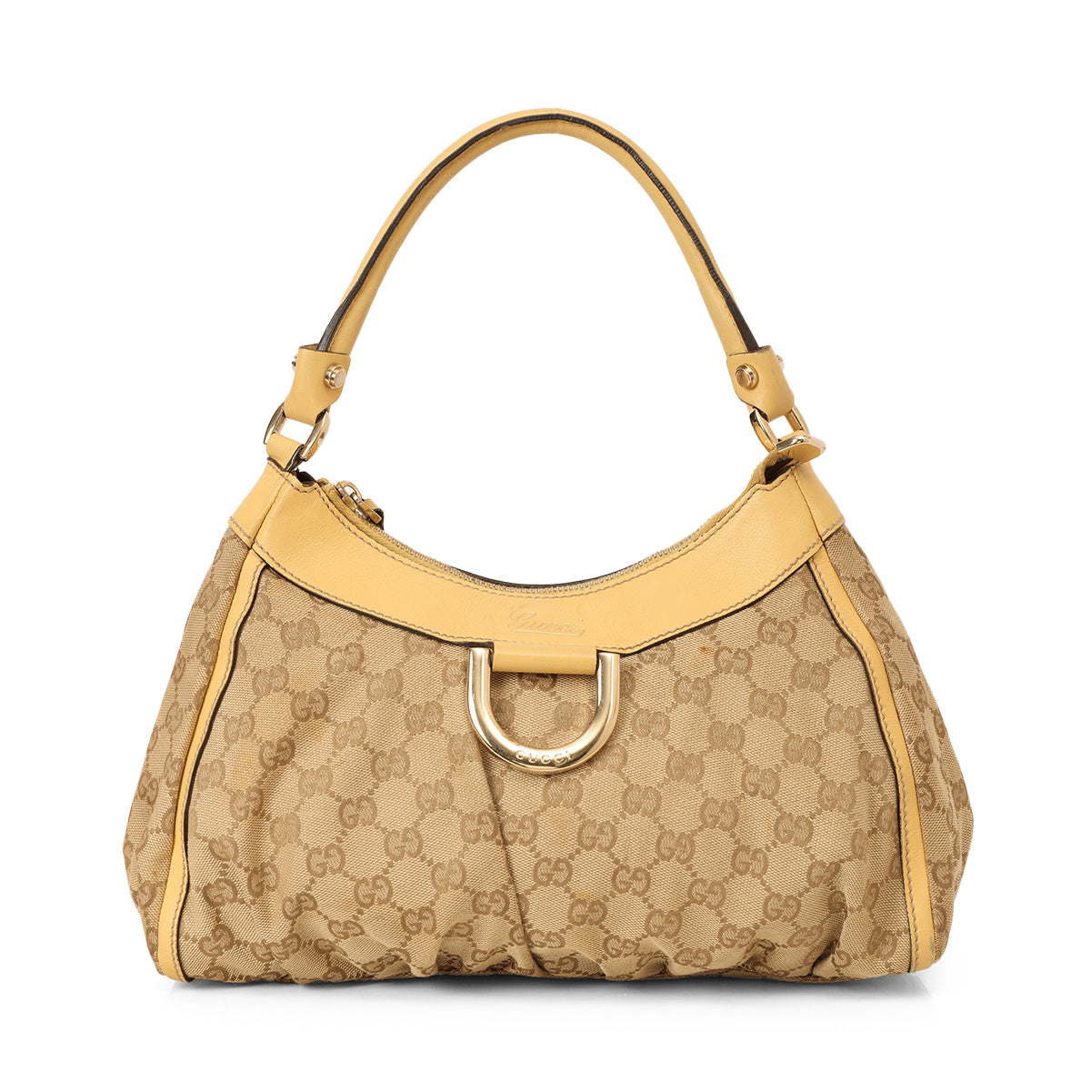 GG Canvas Small D-Ring Bag