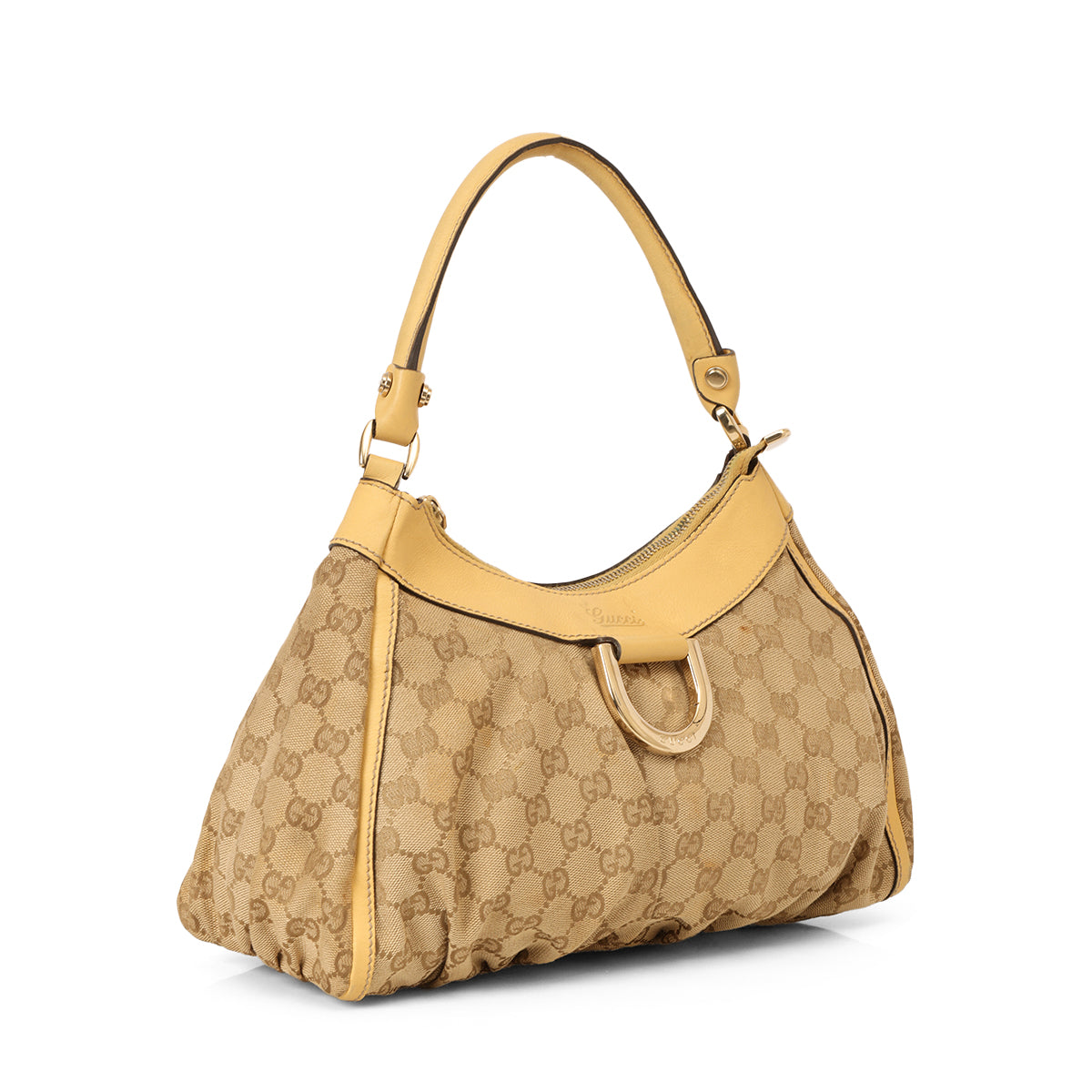 GG Canvas Small D-Ring Bag