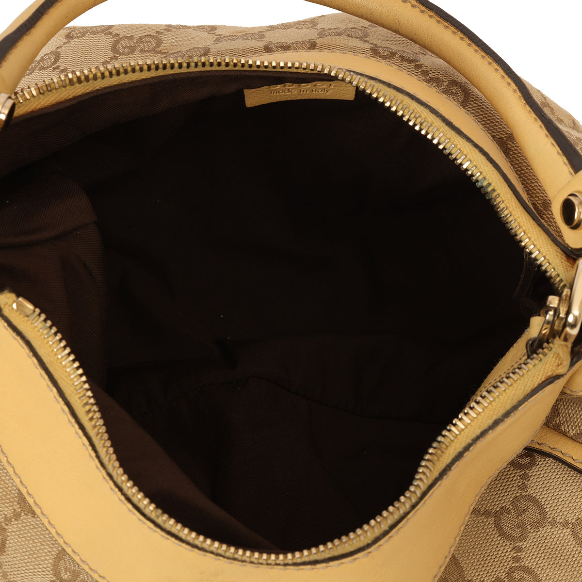 GG Canvas Small D-Ring Bag