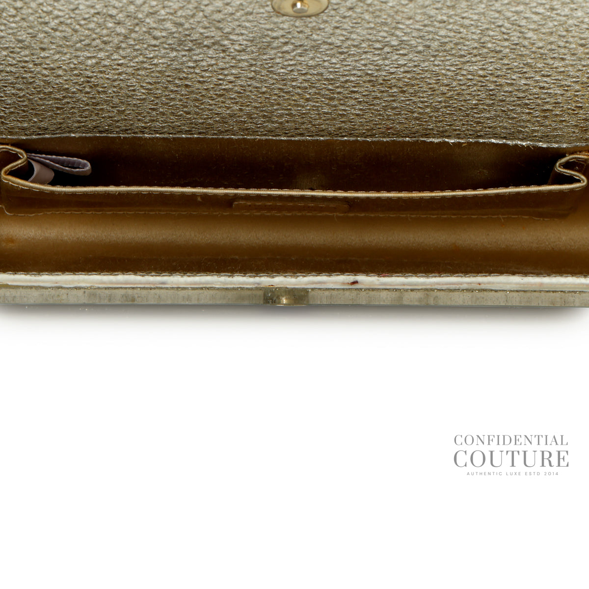 Silver Sweetie Glitter Clutch with Detachable Strap
