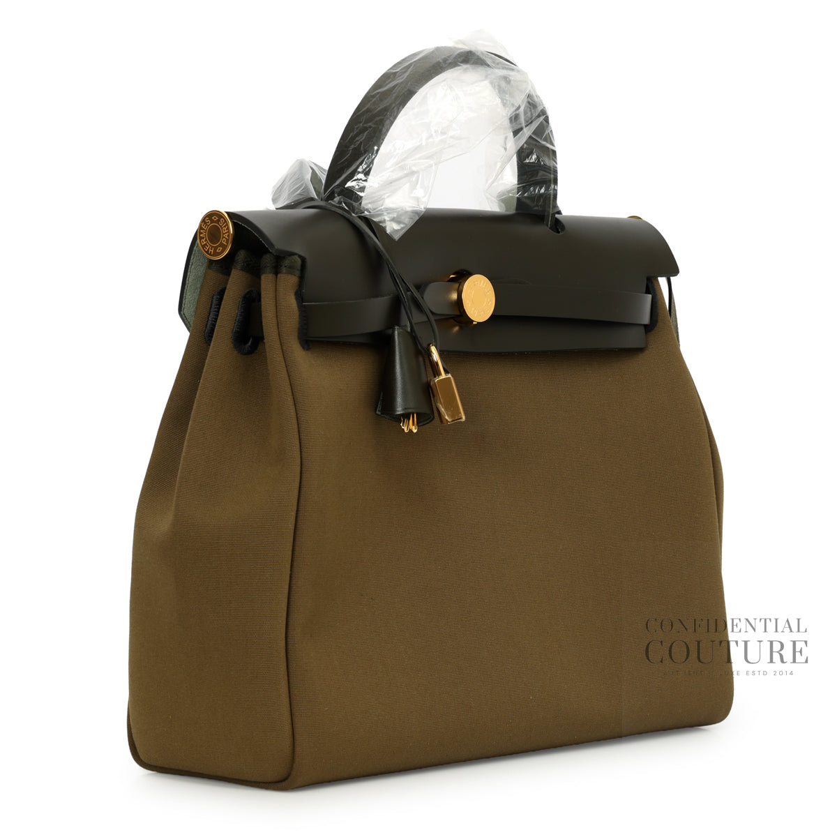 Herbag Zip 31 Vert Olive/Kaki With Gold Hardware | 2026