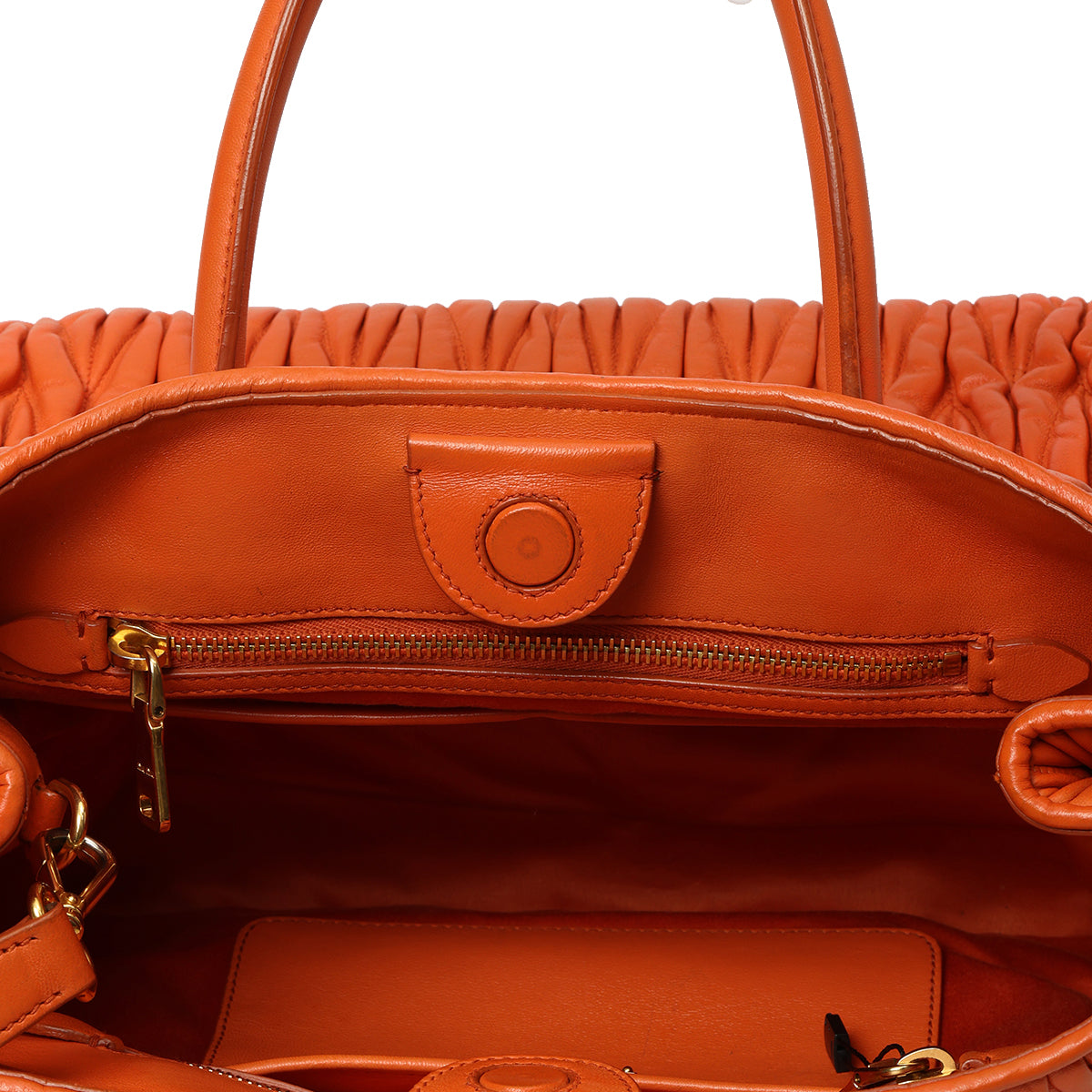Matelassé Leather Tote