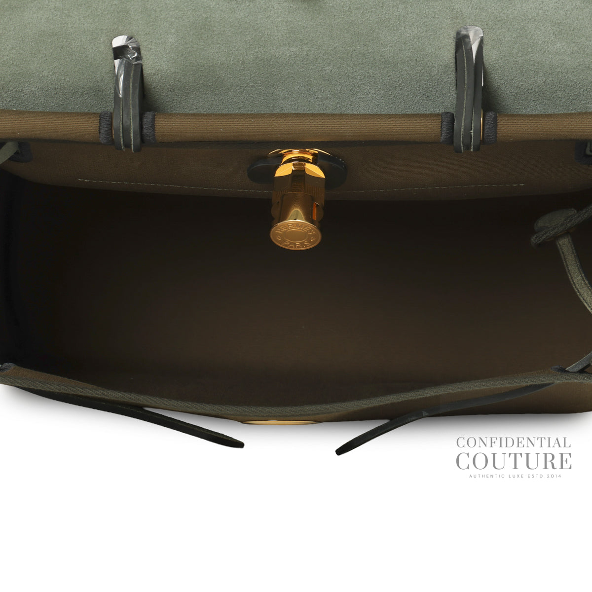Herbag Zip 31 Vert Olive/Kaki With Gold Hardware | 2026