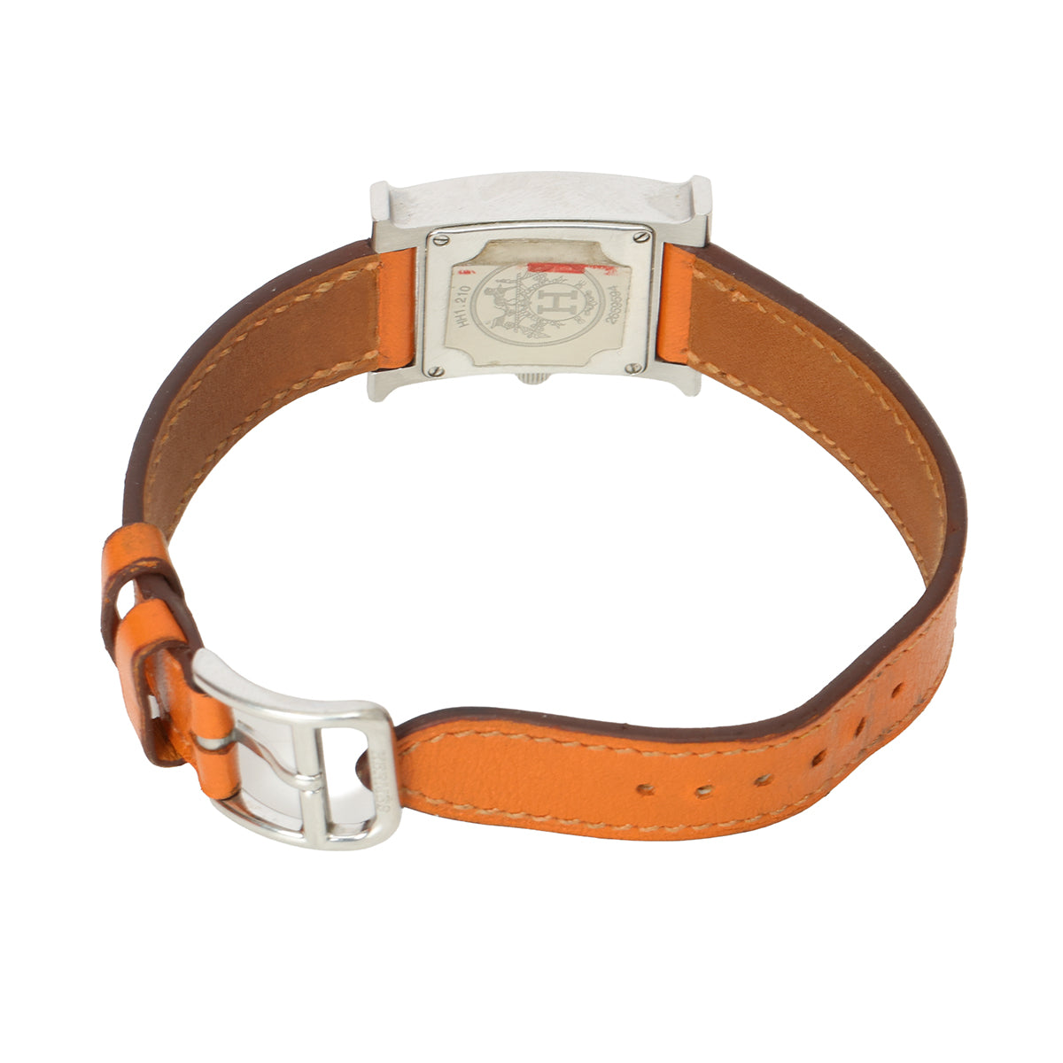 Heure H Watch Mini Model in Orange Strap 21MM
