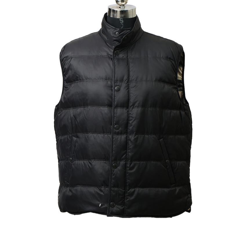 Black 100% Polyamide Brit Vest US XL | UK 44 | EU 56
